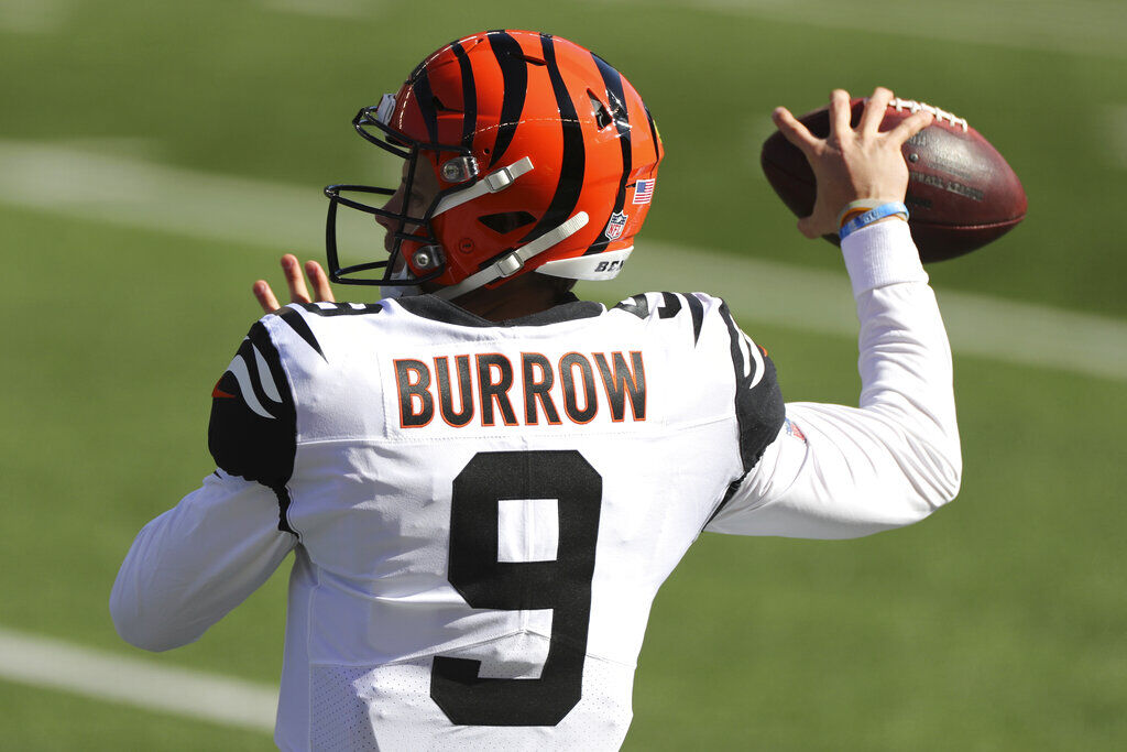 Top rookie, offense: Bengals QB Joe Burrow